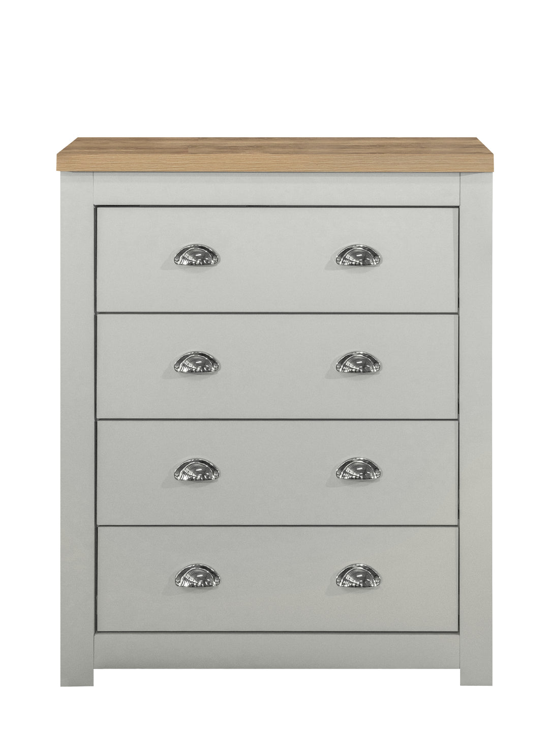 Highgate 4 Drawer Chest Stylish Farmhouse Storage for Home