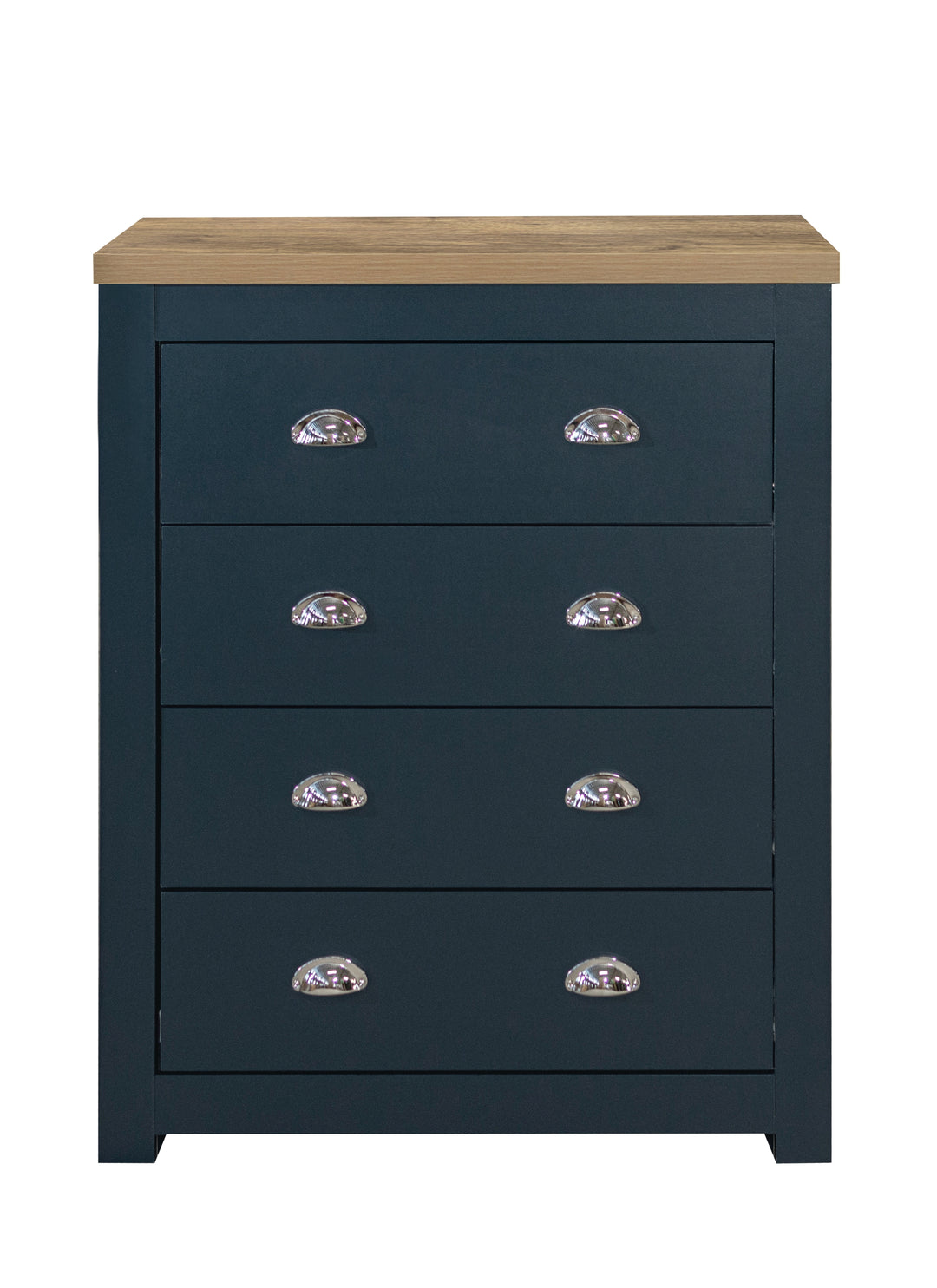 Highgate 4 Drawer Chest Stylish Farmhouse Storage for Home