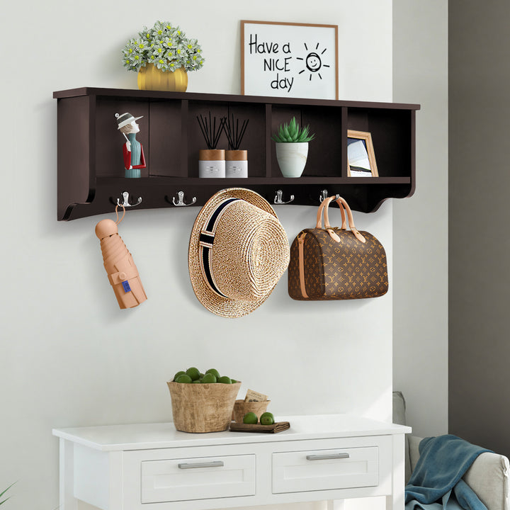 Wall Mounted Entryway Storage Cabinet - TidySpaces