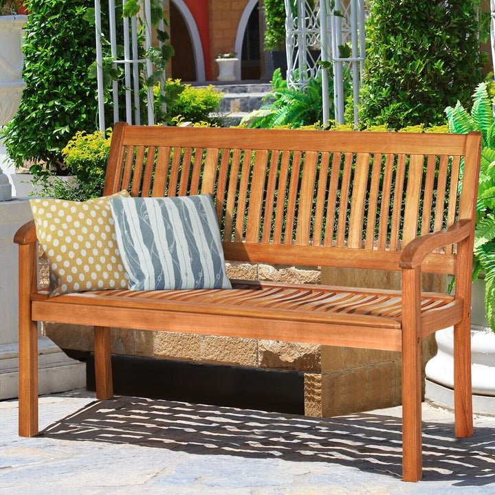 2 Seater Garden Bench for Balcony Patio Backyard and Poolside