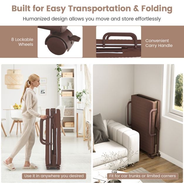Folding Sofa Bed with Mattress