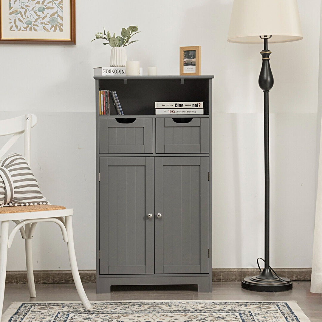 Floor Standing Utility Cabinet with Adjustable Drawers