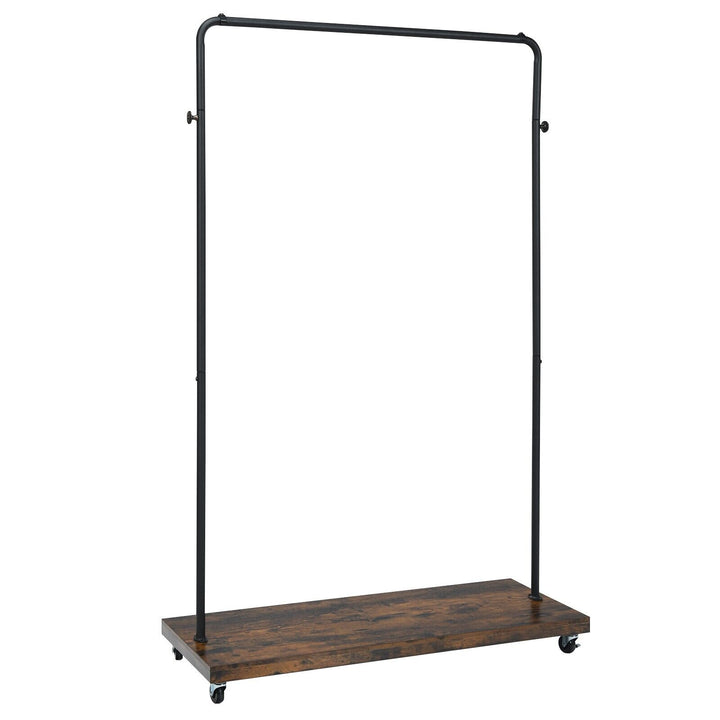 Clothes Rail Garment Rack with Wheels for Bedroom Hallway Shop - TidySpaces