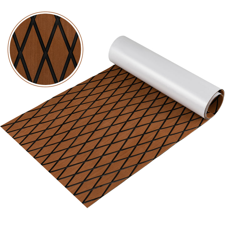 Non-Slip Waterproof Boat Decking Sheet with Self-Adhesive Backing