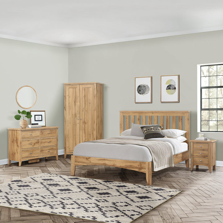 Hampstead 6 Drawer Chest Rustic Design for Stylish Storage