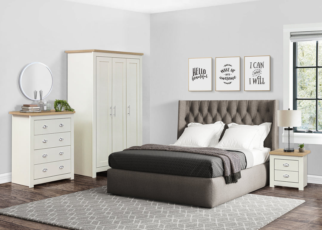 Highgate 4 Drawer Chest Stylish Farmhouse Storage for Home