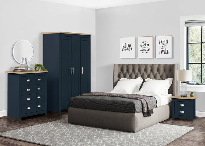 Highgate 4 Drawer Chest Stylish Farmhouse Storage for Home