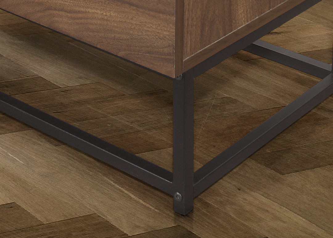 Houston Modern Bed with Walnut Effect Finish for Sophisticated Bedrooms