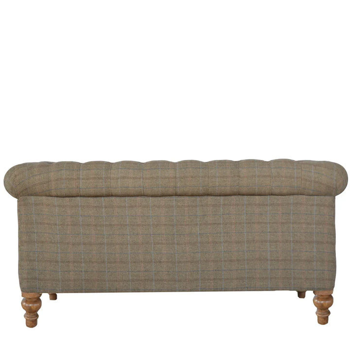 Multi Tweed 2 Seat Chesterfield - TidySpaces