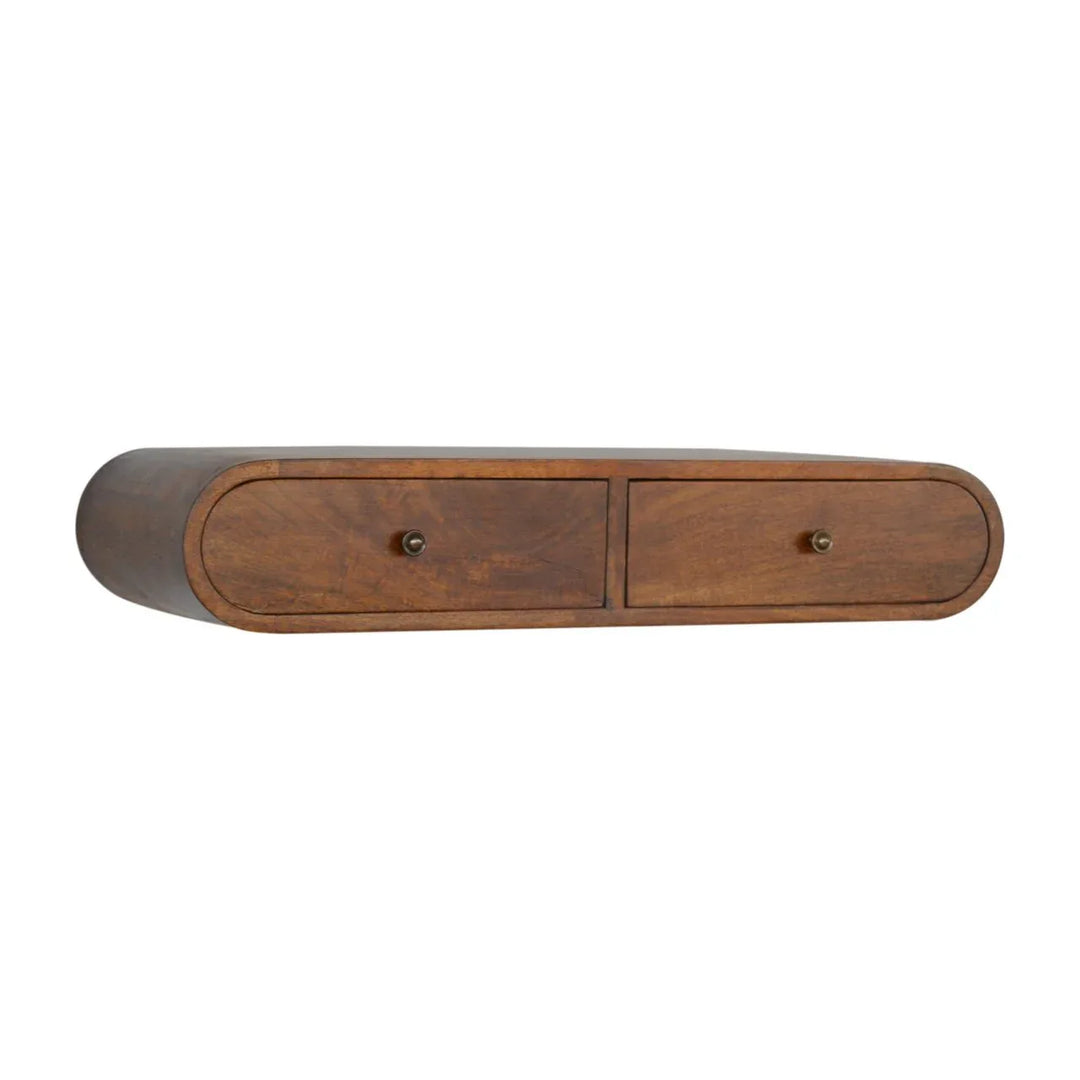 Floating Chestnut London Console - TidySpaces