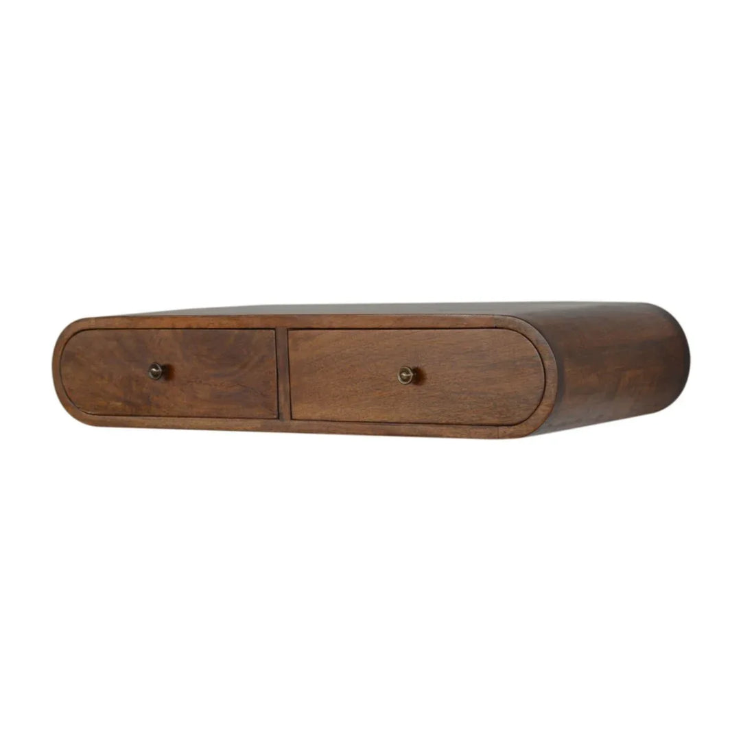Floating Chestnut London Console - TidySpaces
