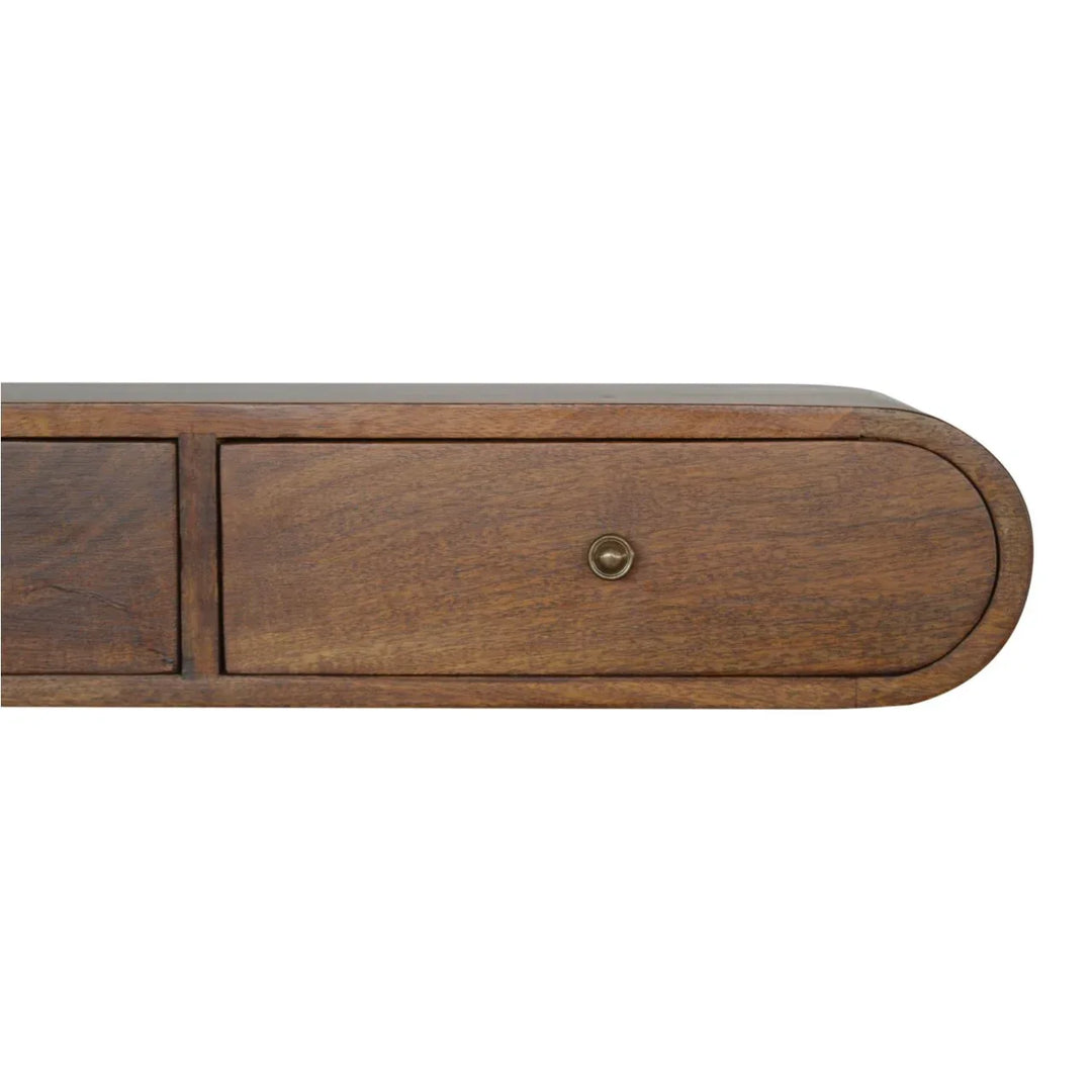 Floating Chestnut London Console - TidySpaces