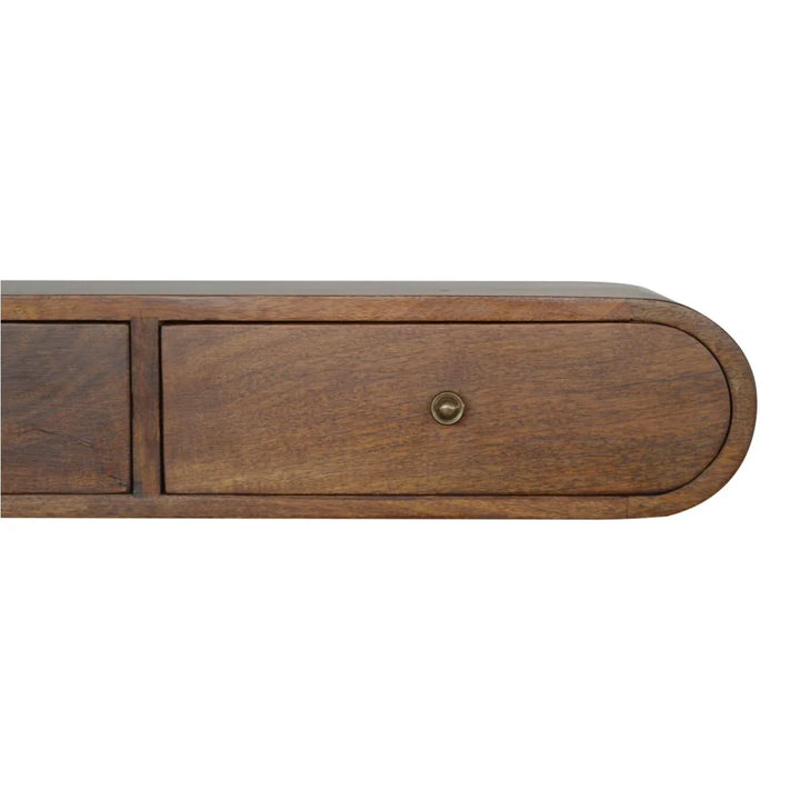 Floating Chestnut London Console - TidySpaces