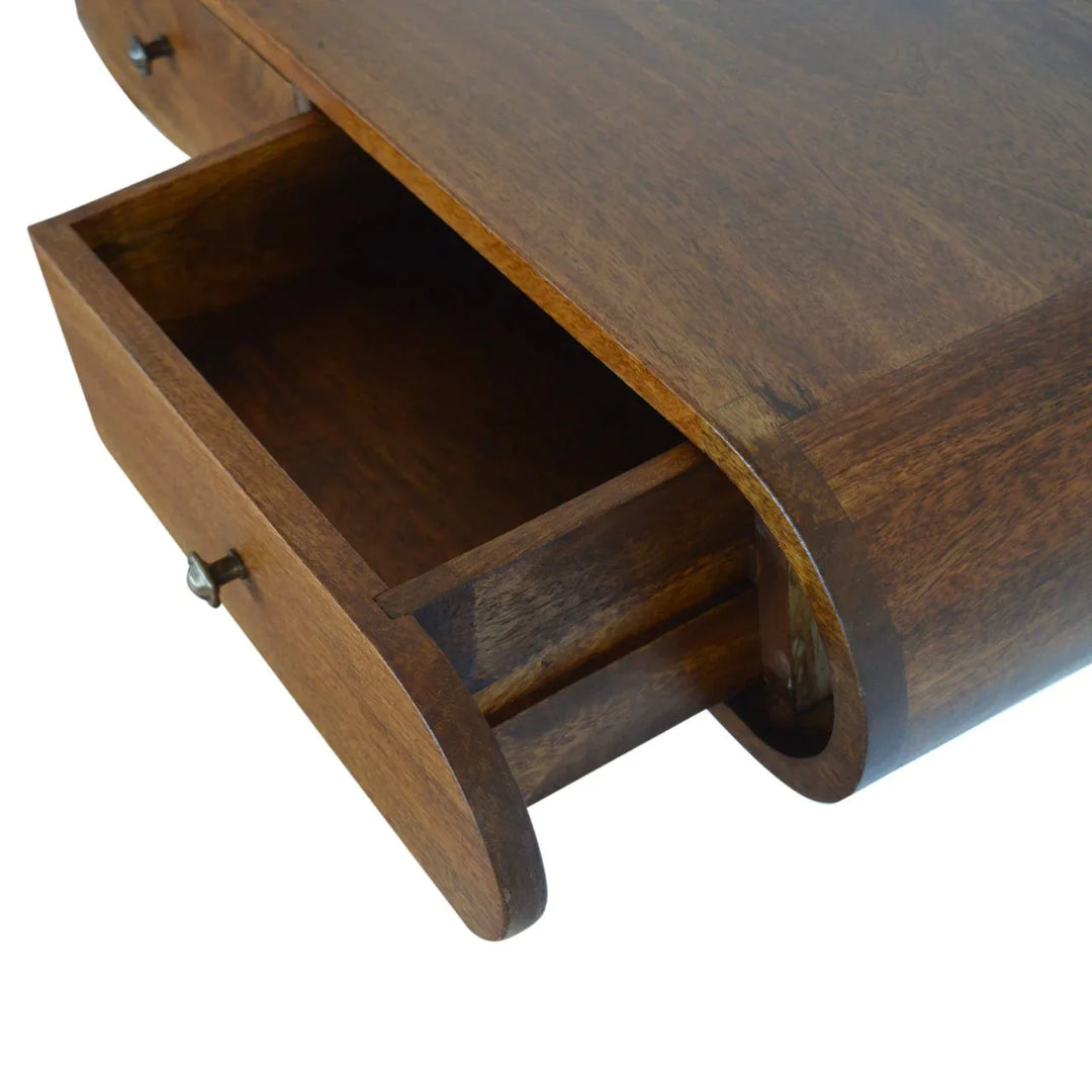 Floating Chestnut London Console - TidySpaces