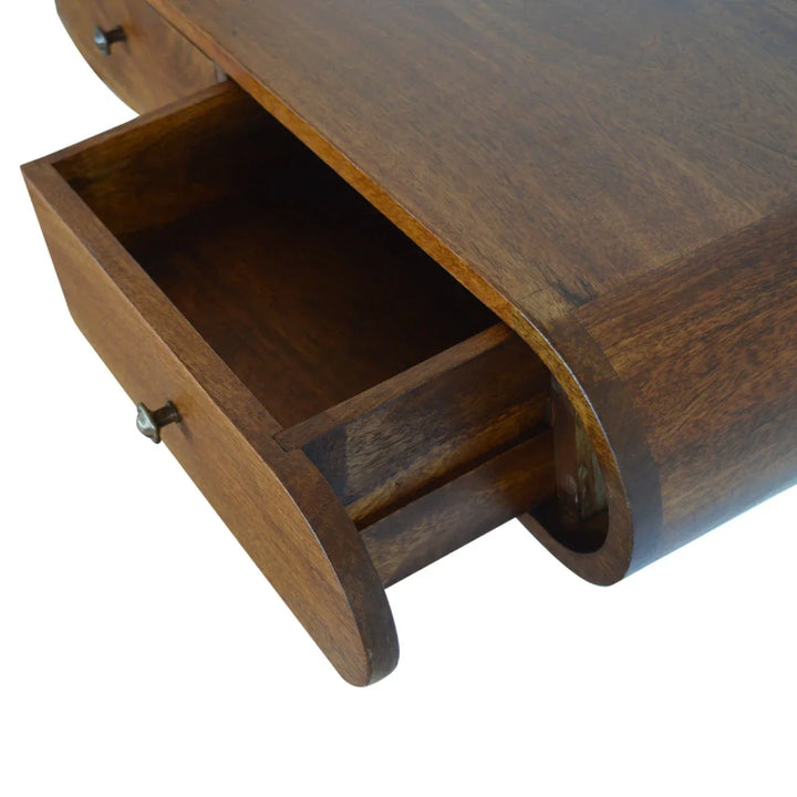 Floating Chestnut London Console - TidySpaces