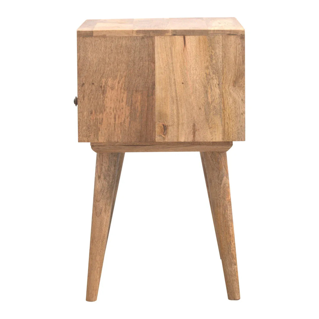 Modern Bedside with Open Slot - TidySpaces