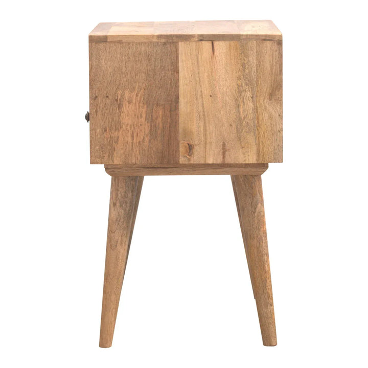Modern Bedside with Open Slot - TidySpaces