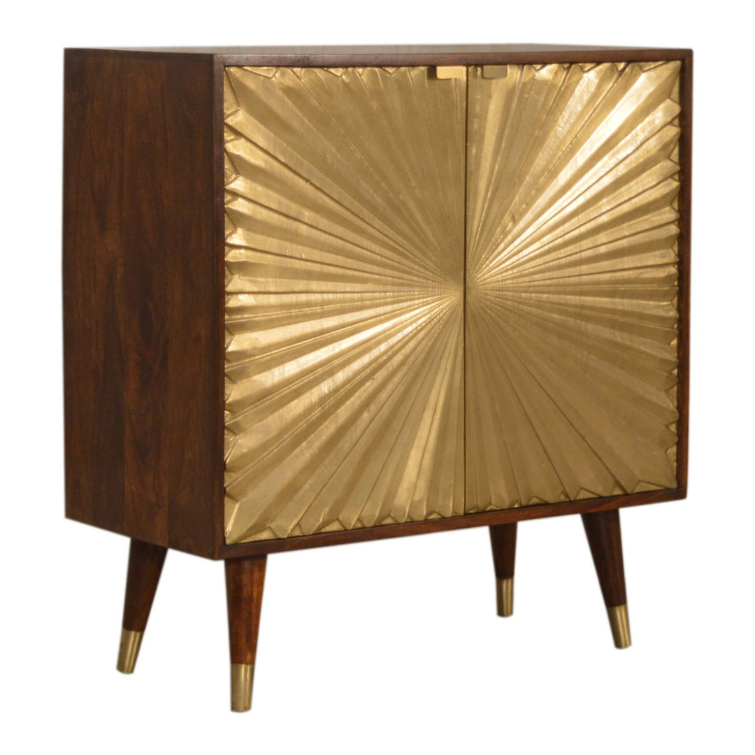 Manila Gold Cabinet - TidySpaces