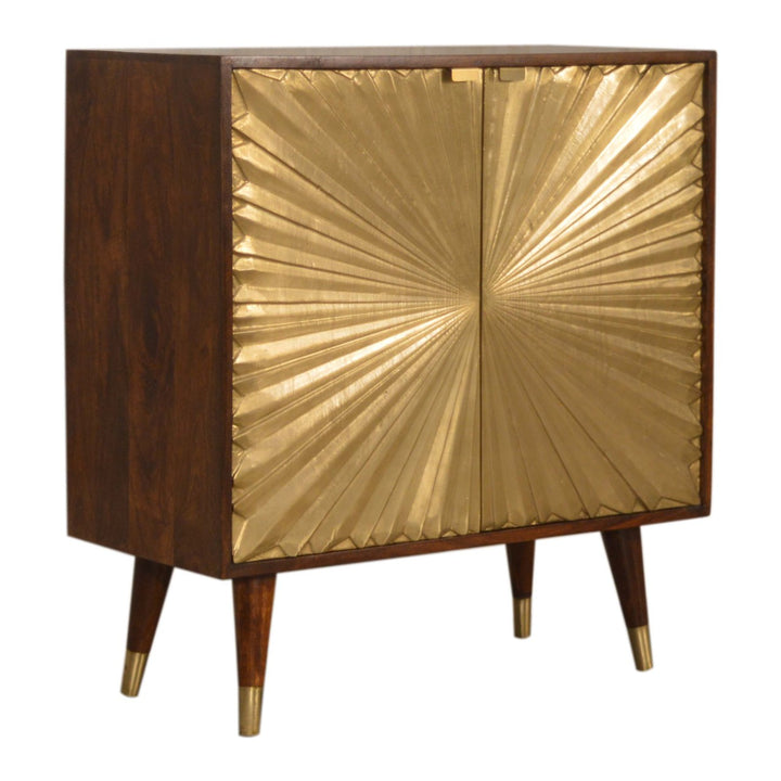 Manila Gold Cabinet - TidySpaces