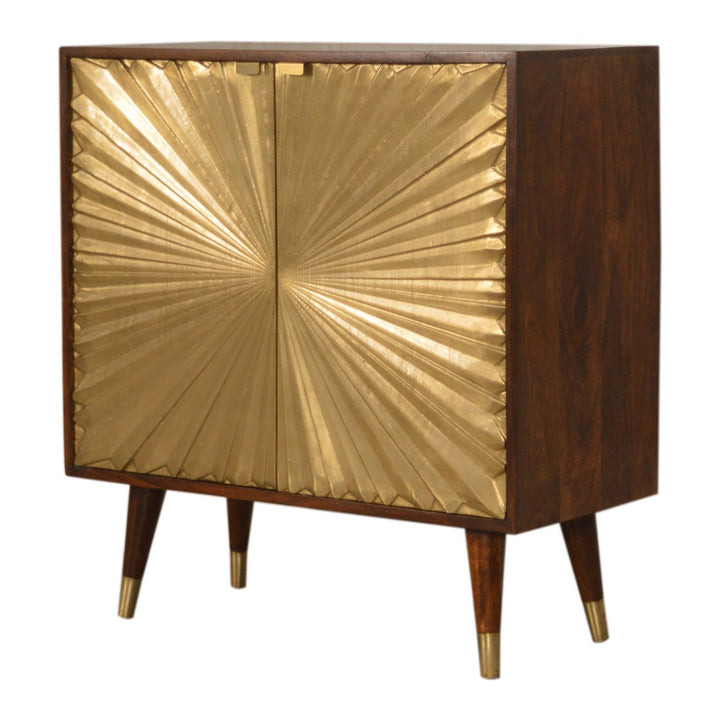 Manila Gold Cabinet - TidySpaces