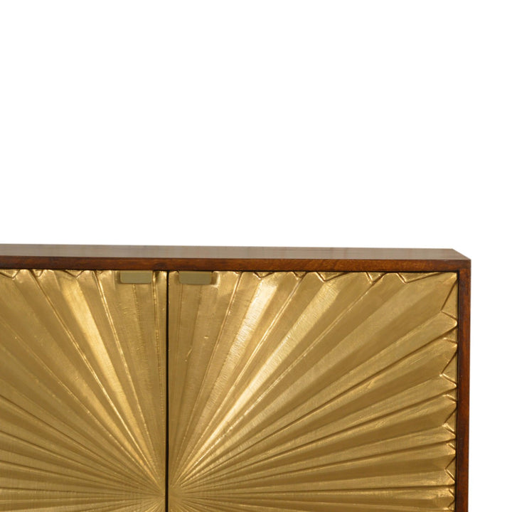 Manila Gold Cabinet - TidySpaces