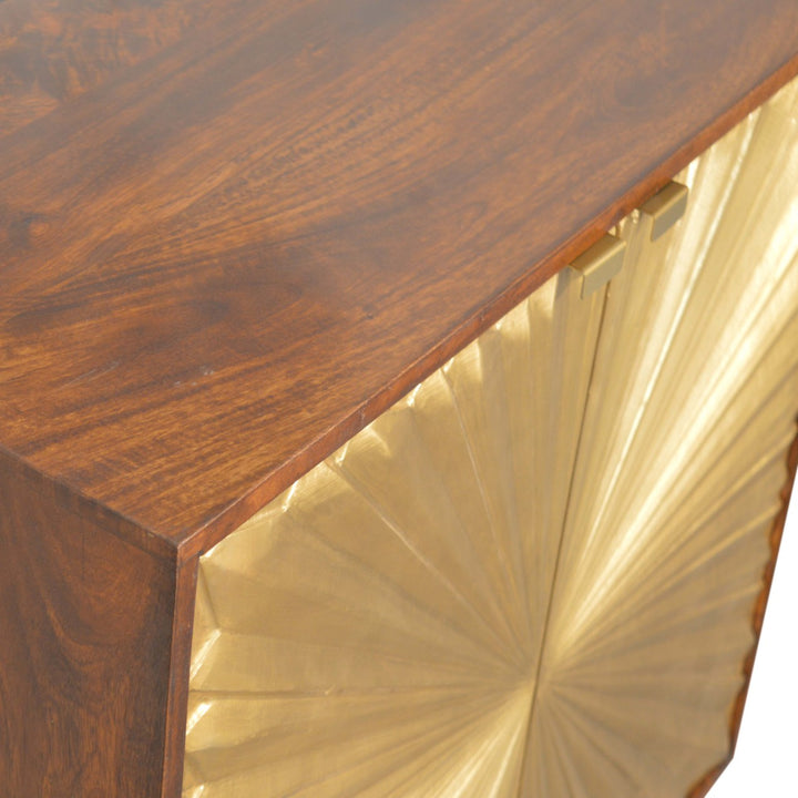 Manila Gold Cabinet - TidySpaces