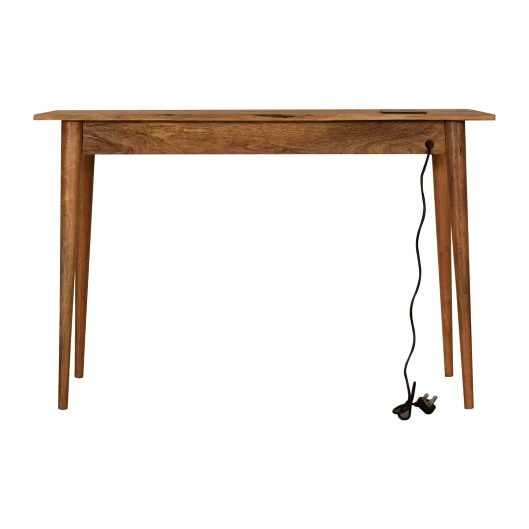 2 Drawer Cable Writing Desk - TidySpaces