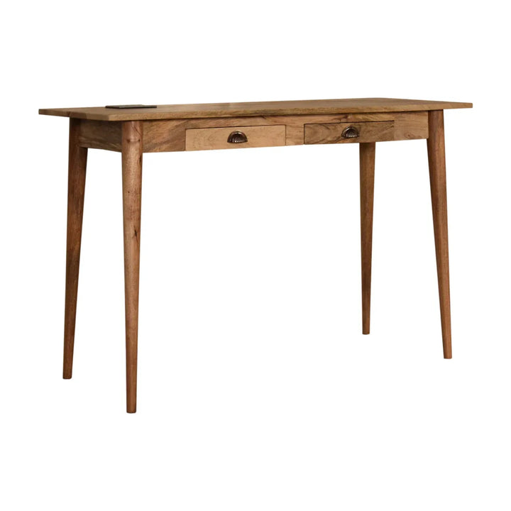 2 Drawer Cable Writing Desk - TidySpaces