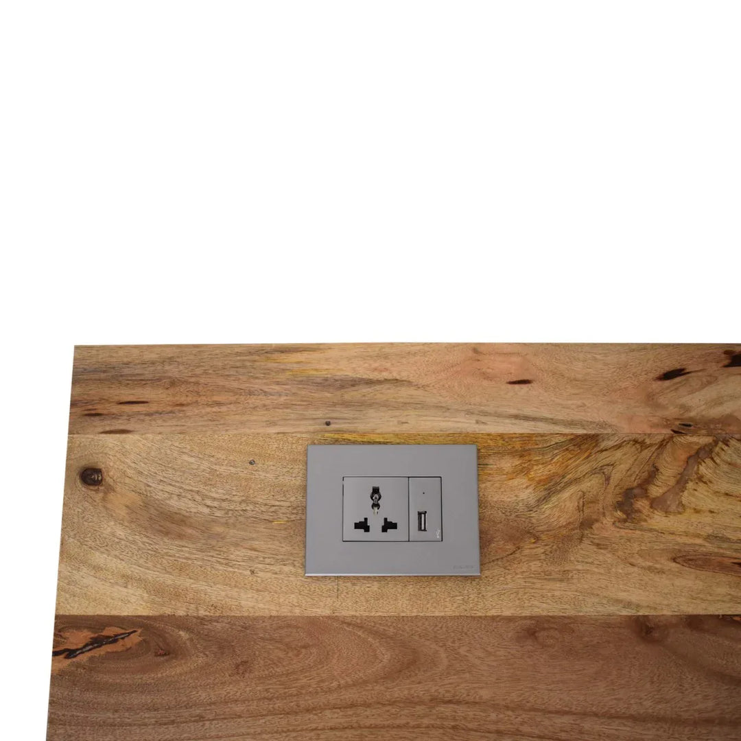 2 Drawer Cable Writing Desk - TidySpaces