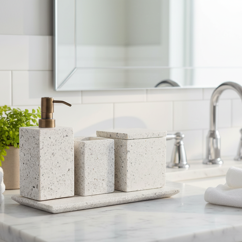 Trazzo 5-piece Bathroom Set