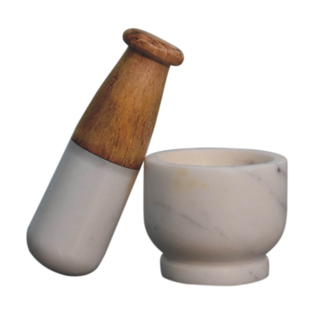 Small Marble Pestle and Mortar