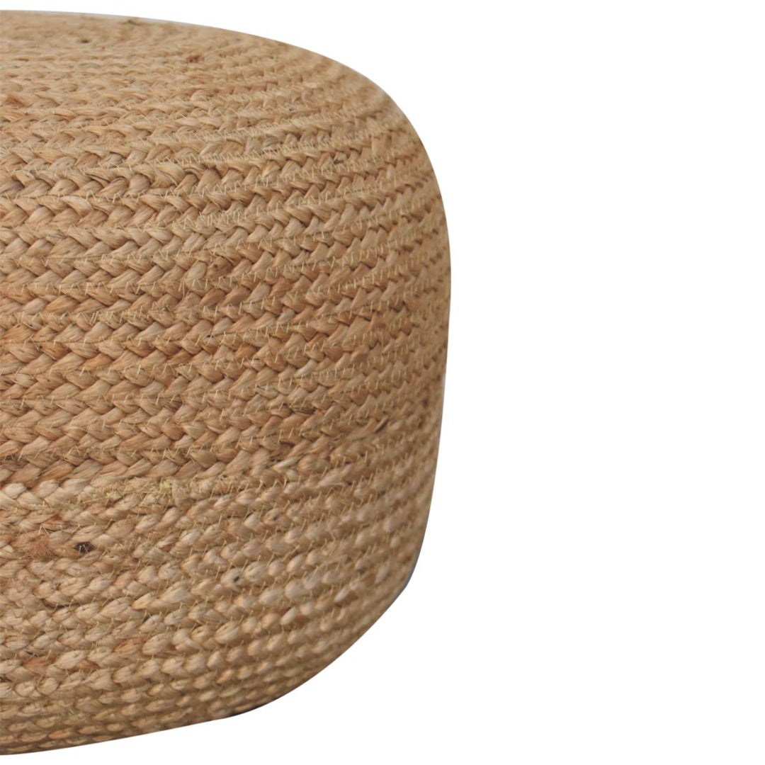 Natural Jute Pouffe