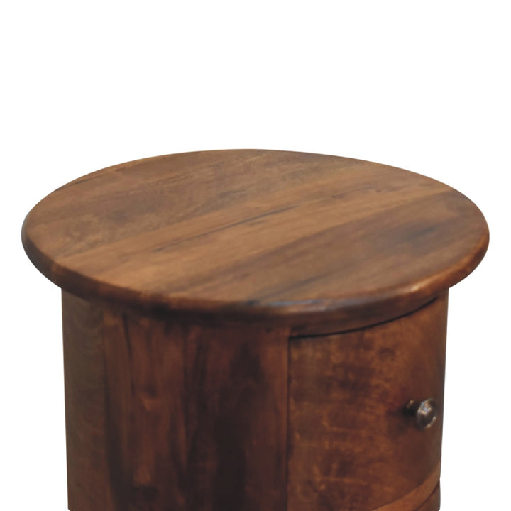 Mini Chestnut Drum Chest