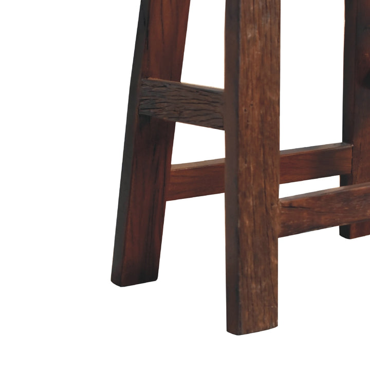 Reclaimed High Stool