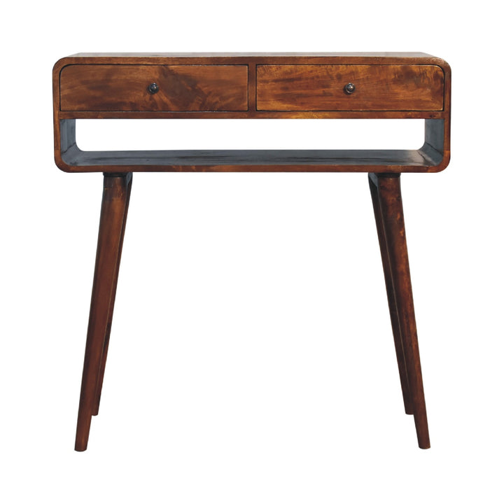 Sonata Chestnut Console Table - TidySpaces