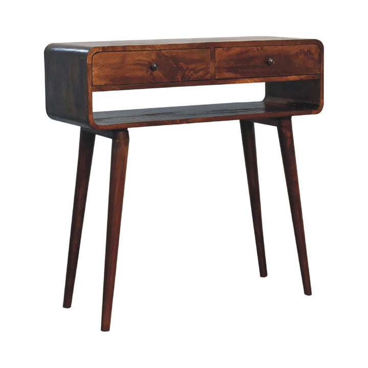 Sonata Chestnut Console Table - TidySpaces