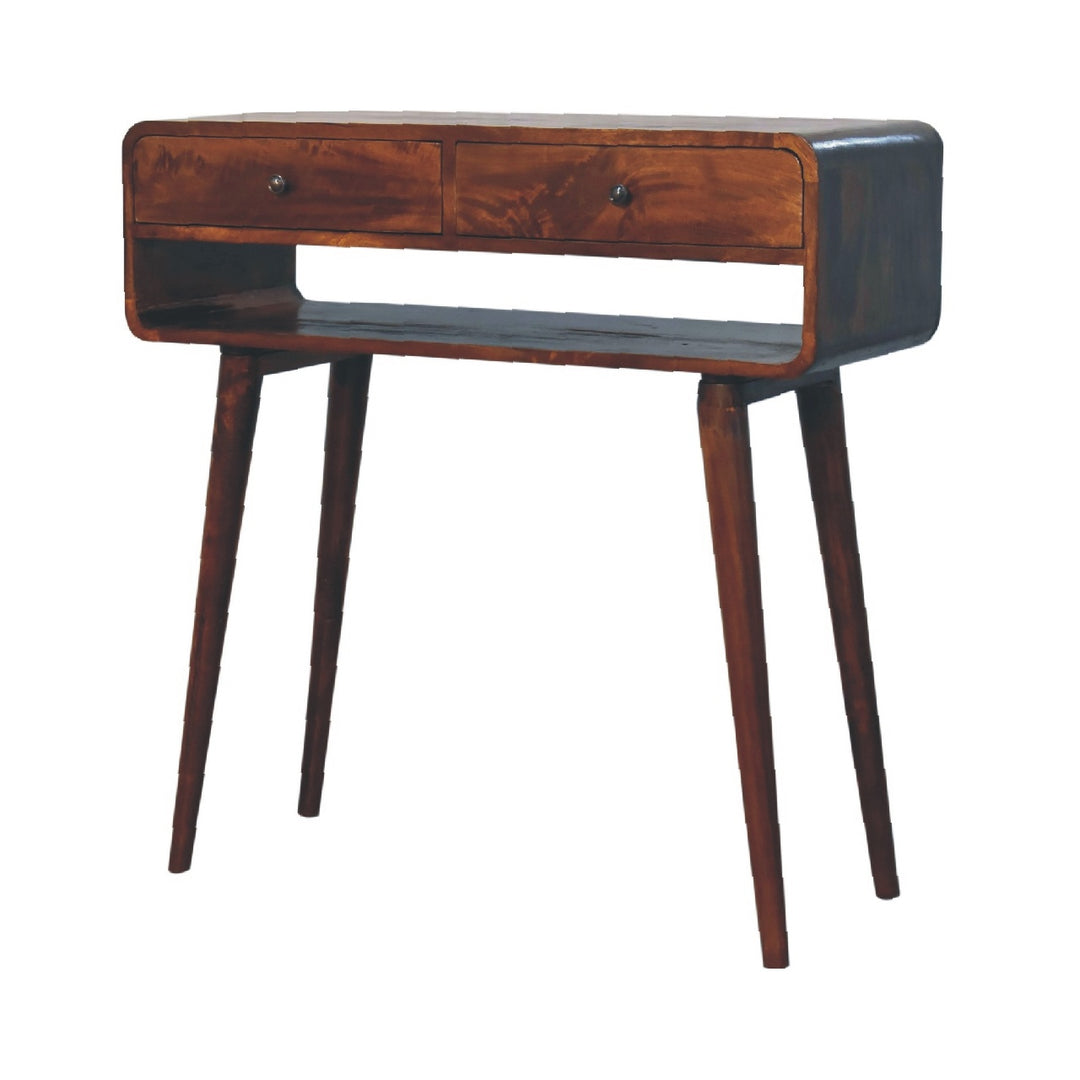 Sonata Chestnut Console Table - TidySpaces