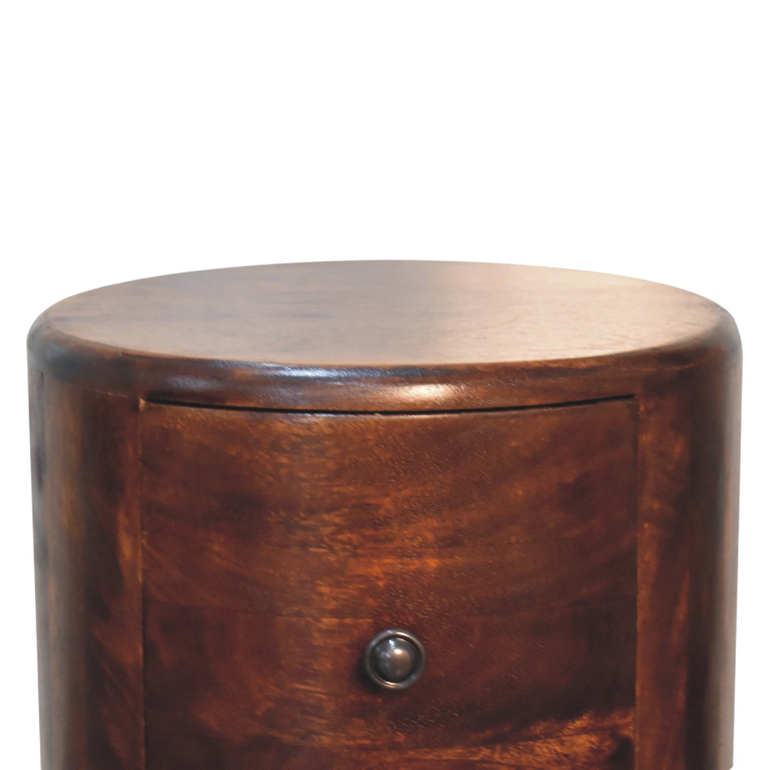 Chestnut Drum Chest - TidySpaces