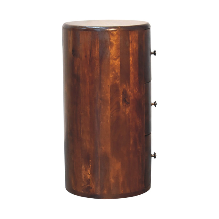 Chestnut Drum Chest - TidySpaces