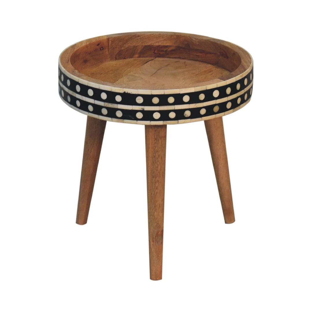 Mini Pattern Nordic End Table