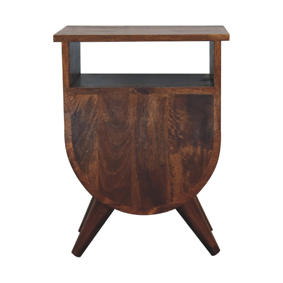 Split Chestnut Bedside - TidySpaces