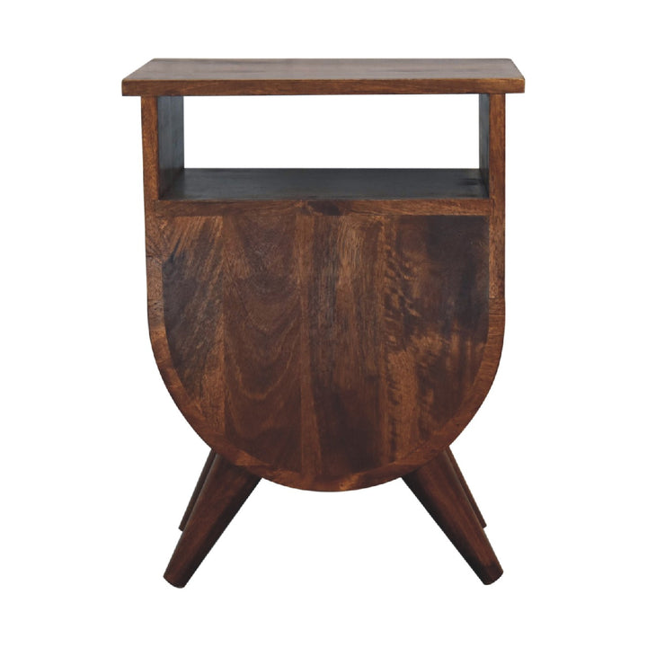Split Chestnut Bedside - TidySpaces