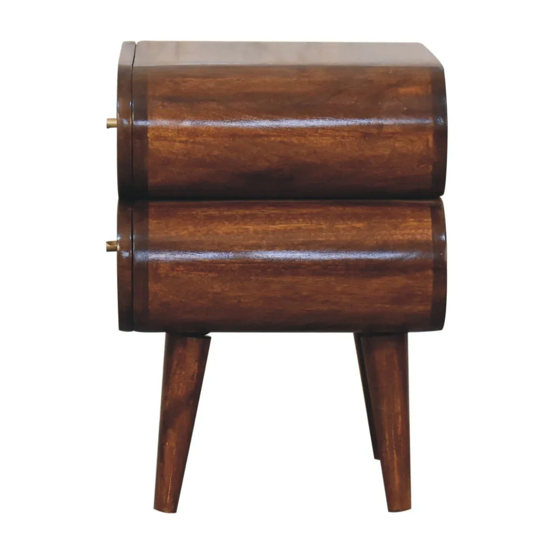 Bubble Chestnut Bedside - TidySpaces