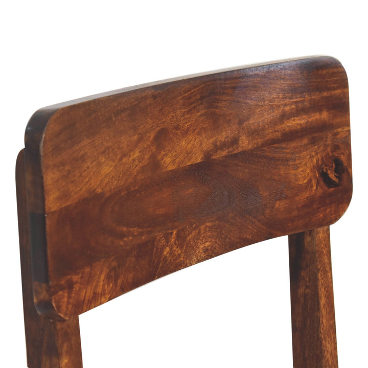 Classic Chestnut Dining Chair