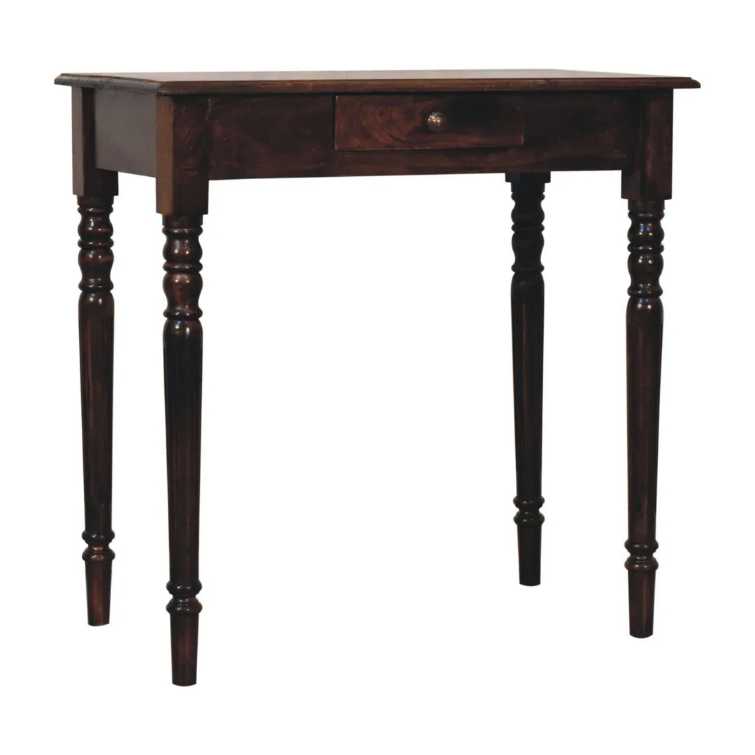 California Walnut Writing Desk - TidySpaces