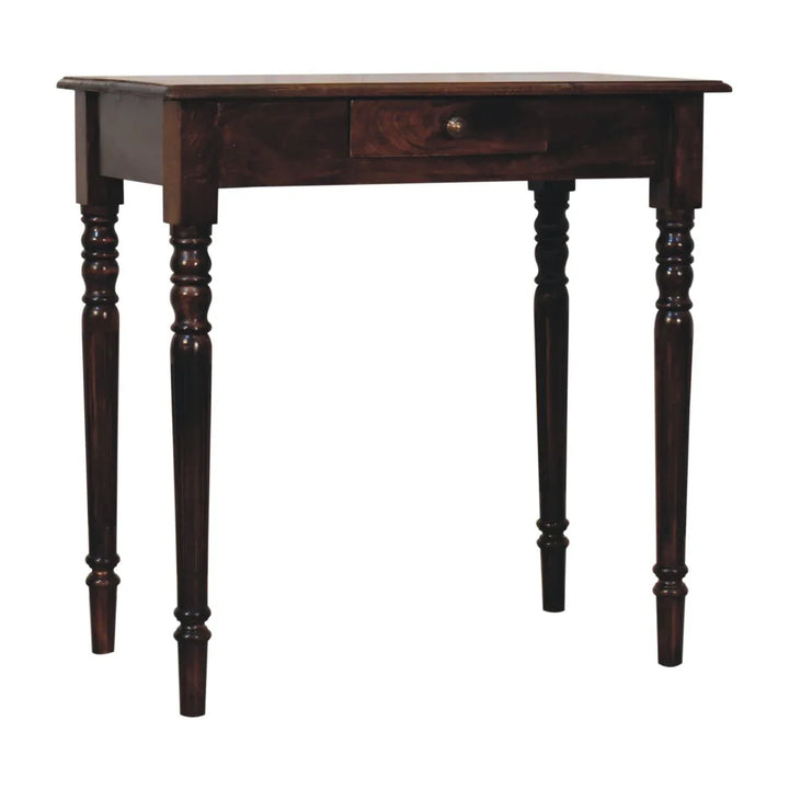 California Walnut Writing Desk - TidySpaces