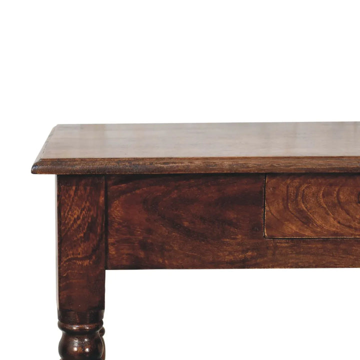 California Walnut Writing Desk - TidySpaces