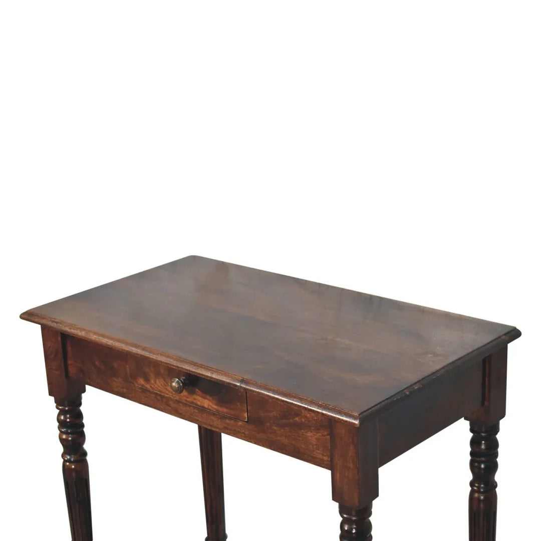 California Walnut Writing Desk - TidySpaces
