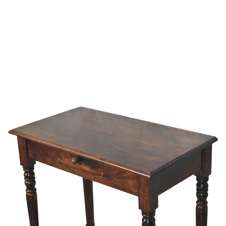 California Walnut Writing Desk - TidySpaces