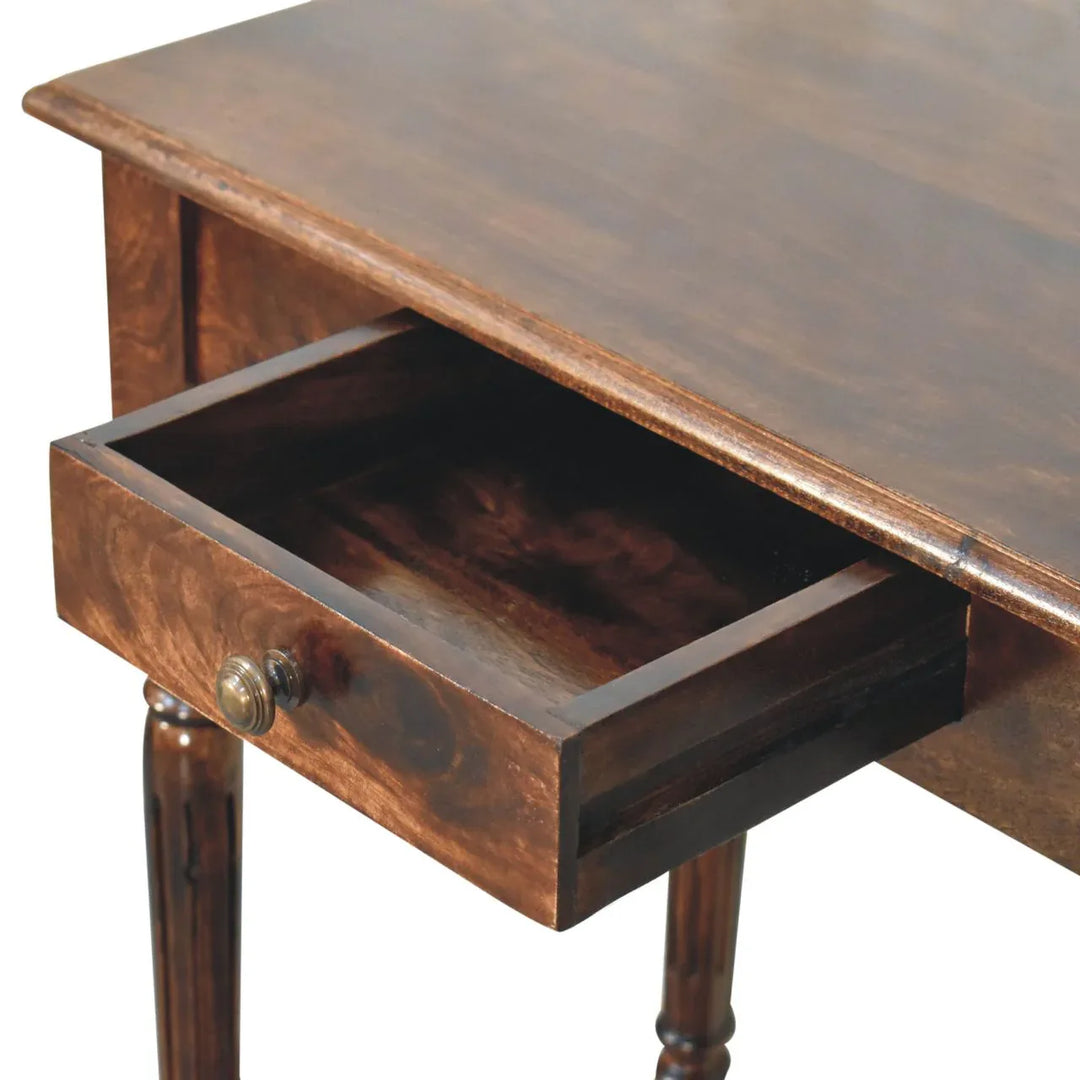 California Walnut Writing Desk - TidySpaces